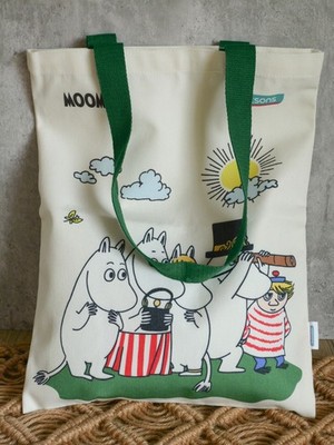 Moomin x Watsons Large Canvas Tote Bag Shopping Shoulder Bag Limited Edition