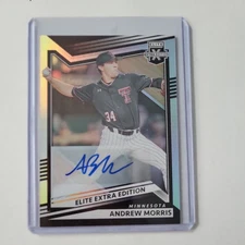2022 Elite Extra Edition ANDREW MORRIS Auto! Rare Rookie RC Twins