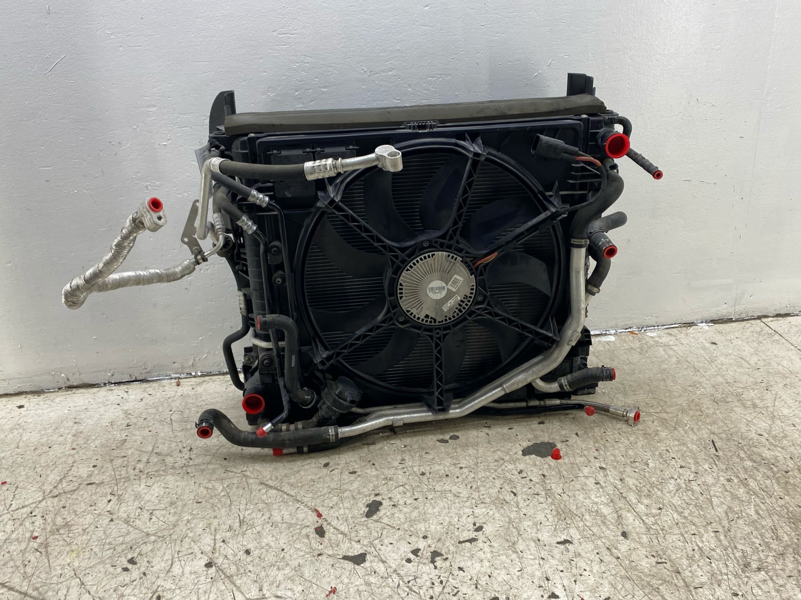 2010-2020 BENTLEY MULSANNE 6.8L ENGINE RADIATOR CONDENSOR FAN MOTOR SET *26K*