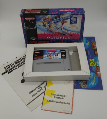 Winter Olympics - SNES - OVP