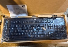 NEW HP OEM Genuine Wired PS/2 - Keyboard - Black - 672646-003 KB-1156