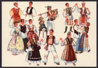 016 - Yugoslavia - Croatia - National dances - Postcard