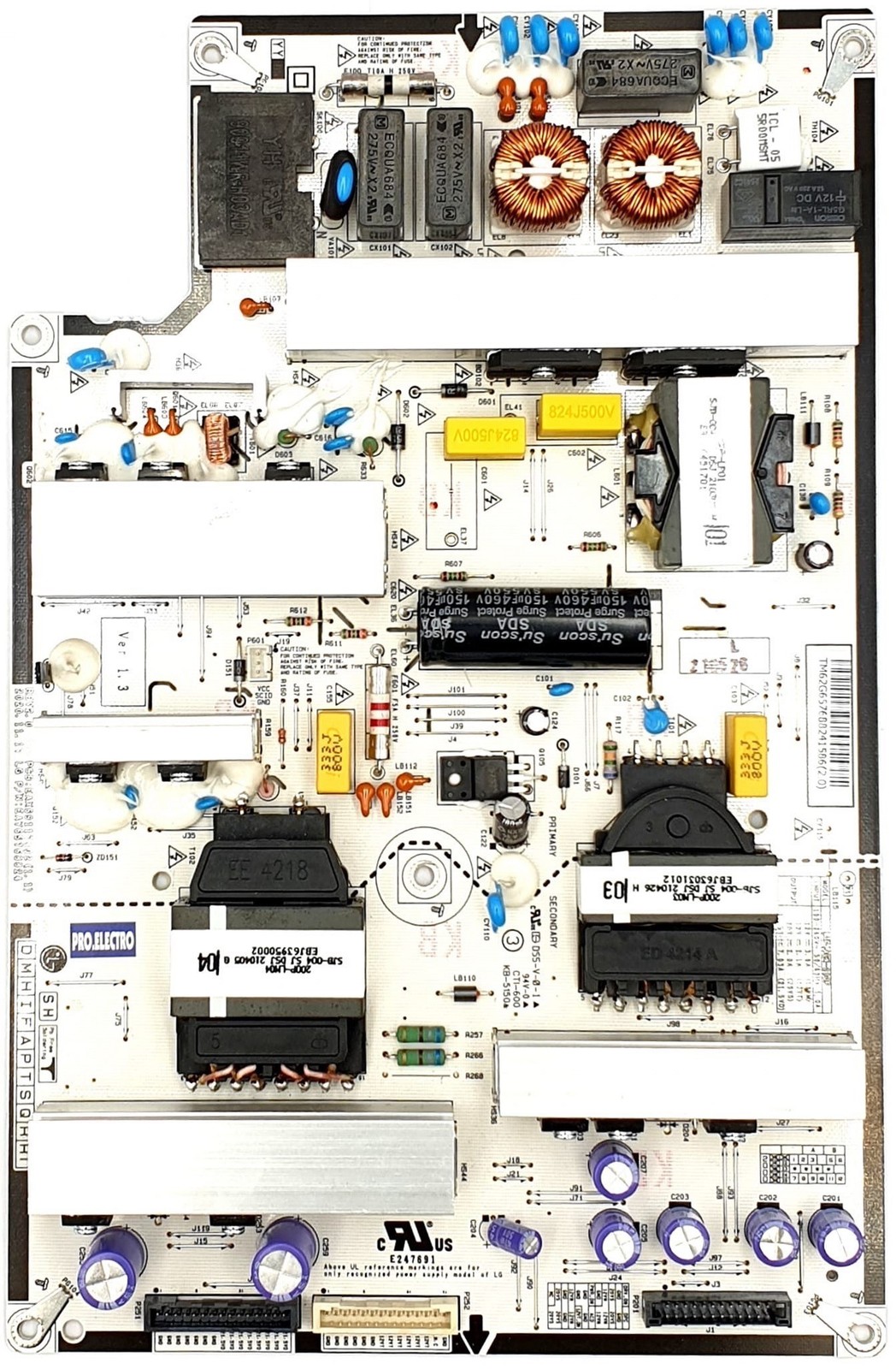 Alimentation TV EAX69117401 stable pour modèles OLED48CX6LB
