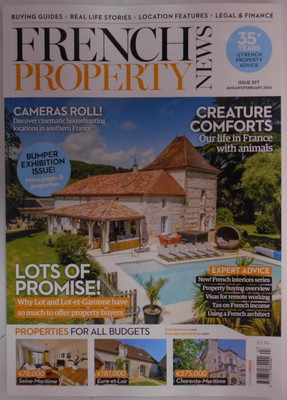 French Property News magazine Jan/Feb '26 Lot &Lot-et-Garonne have much to offer