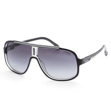 Carrera Men's 63mm Black White Sunglasses CA1058-S-80S-9O