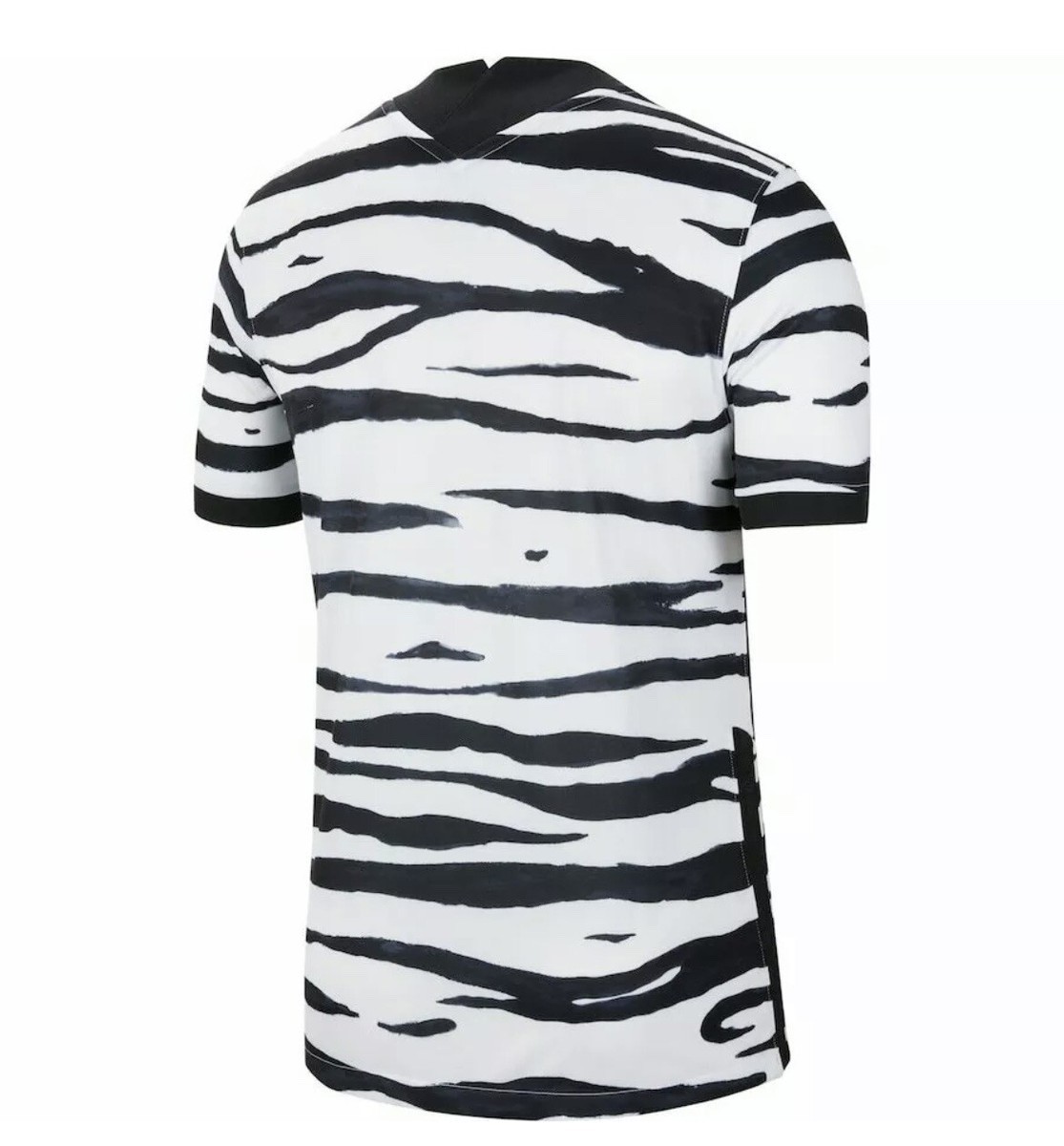 2022/23 Nike Dri-Fit South Korea Away Zebra Stripe Soccer Jersey