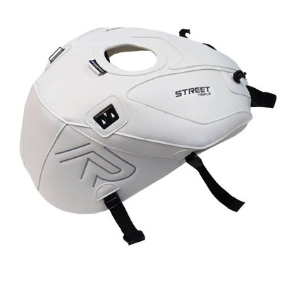 TRIUMPH 765 STREET TRIPLE -23/24 - TANKMATTE BAGSTER WEISS - 1825B