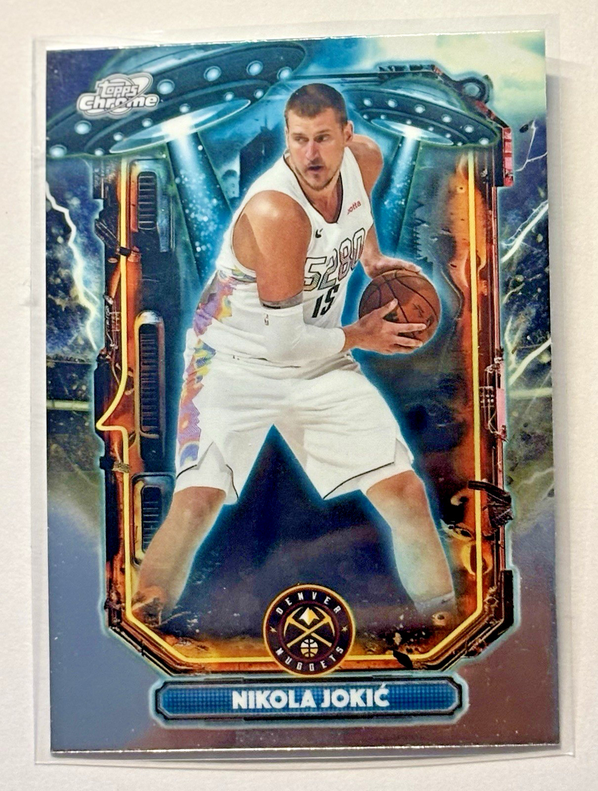NIKOLA JOKIC 2025-26 TOPPS CHROME COSMIC EXTRATERRESTRIAL #ET-4 NUGGETS 