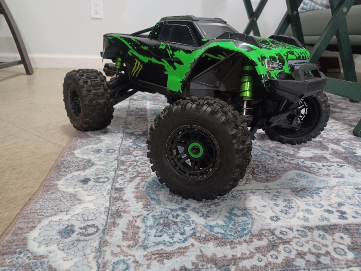 traxxas maxx v2 widemaxx used 6s Hobbywing