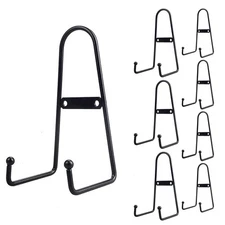8 Pieces Plate Stand Holder, Wall Hanging Display Rack, Art Hanger, Metal Easel