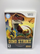 Dino Strike (Nintendo Wii, 2011) Full-Sized Case - W/ Manual - Tested RARE