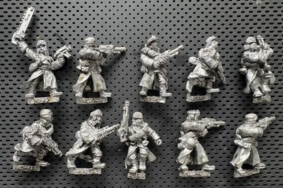 Warhammer 40k Walhallan Eiskrieger x10 Metall OOP Imperiale Garde