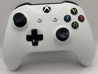 Xbox One S Wireless Controller White Model 1708 Bluetooth Tested Clean No Drift