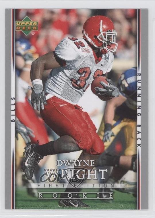 2007 Upper Deck First Edition Rookie Dwayne Wright #162 Rookie RC 0c0
