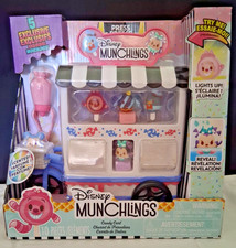 Disney Munchlings Light UP Candy Cart 5 Exclusive Munchlings 10 Piece Set