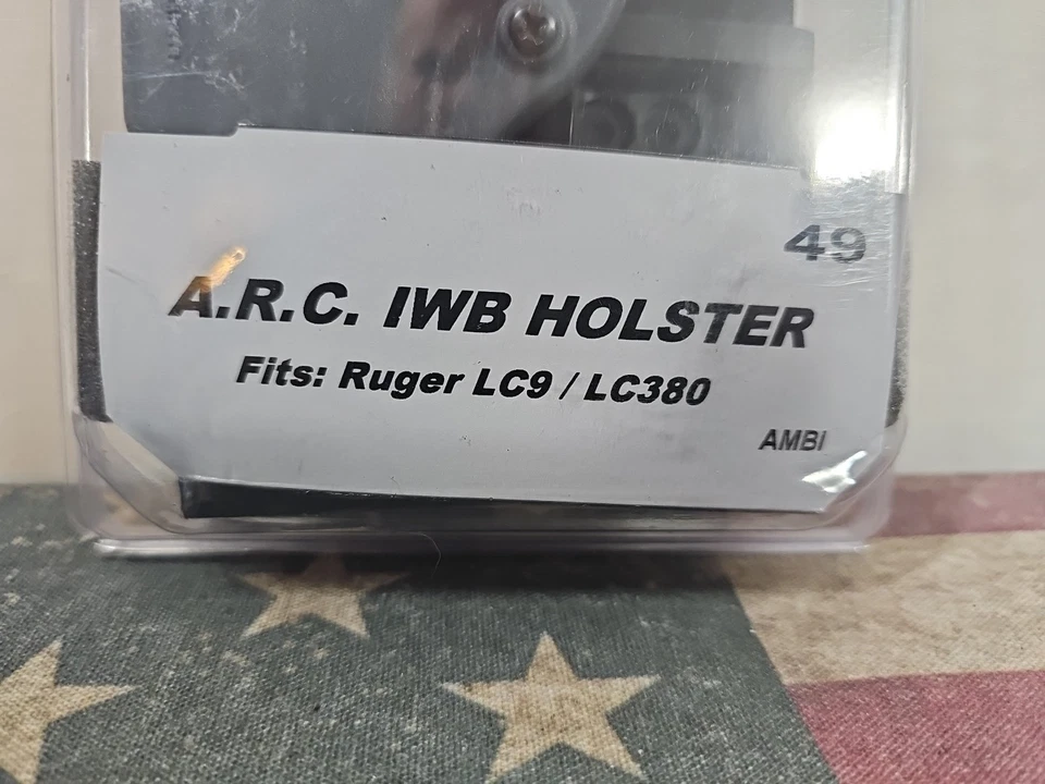 Blackhawk A.R.C Ruger LC9 / LC380 (IWB) Holster #417549UG  - Image 2 of 4