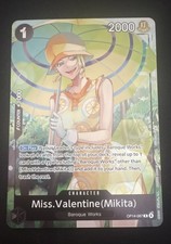 Miss.Valentine(Mikita) (Dash Pack) OP14-087 The Azure Sea's Seven Foil