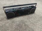 SONY CFS-W50 Vintage Stereo Cassette Boombox Black UNTESTED