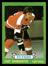 1973 Topps Gary Dornhoefer #167 EX Philadelphia Flyers