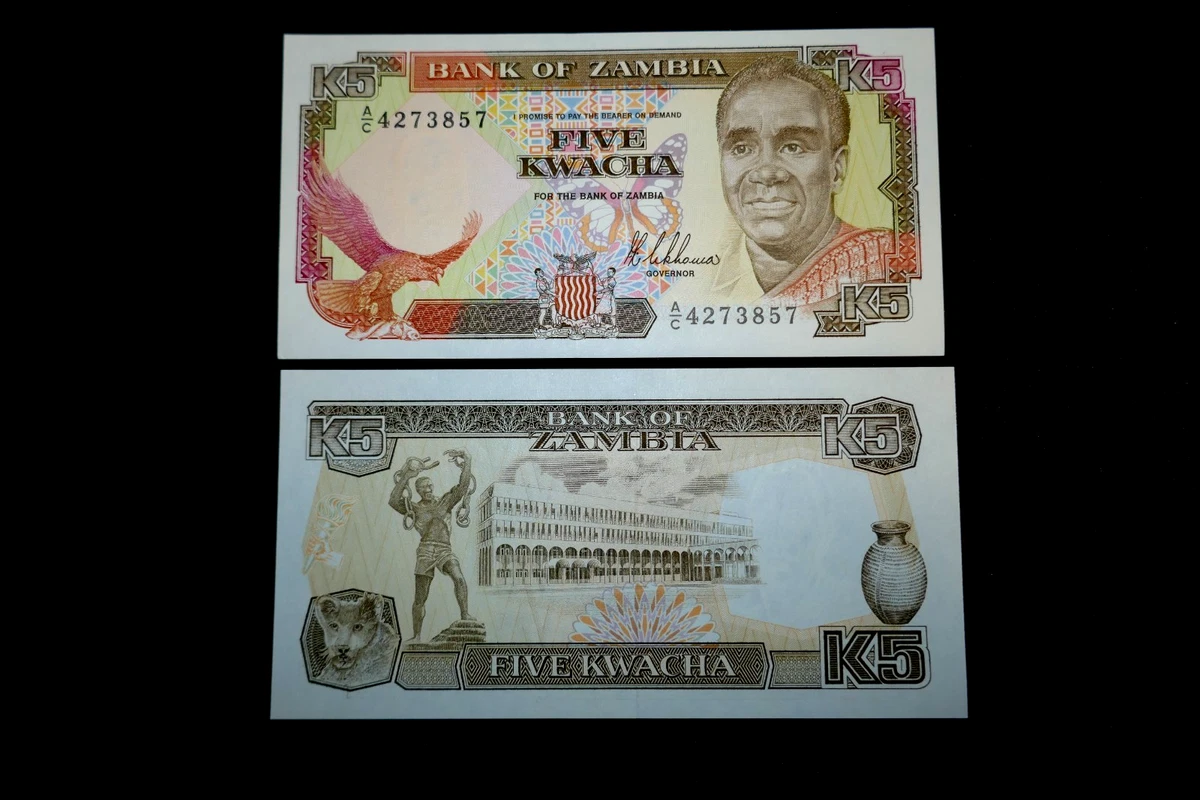 1992 Zambian Paper Money for sale | eBay