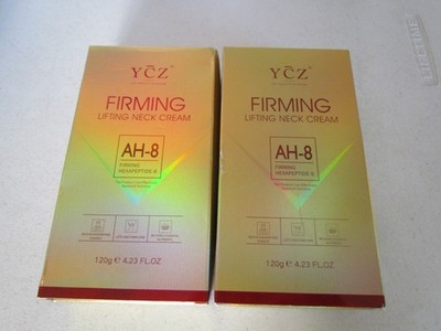 Two YCZ AH-8 Firming Neck Cream for Crepey Skin Body Care 4.23 Fl Oz each
