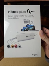 Elgato USB Analog Video Capture Device Mac PC, iPad, iPhone (Sealed)