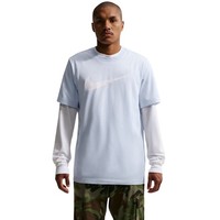 Koszulka MęSka Nike Nsw Tee Icon Swoosh BłęKitna DC5094 408 S
