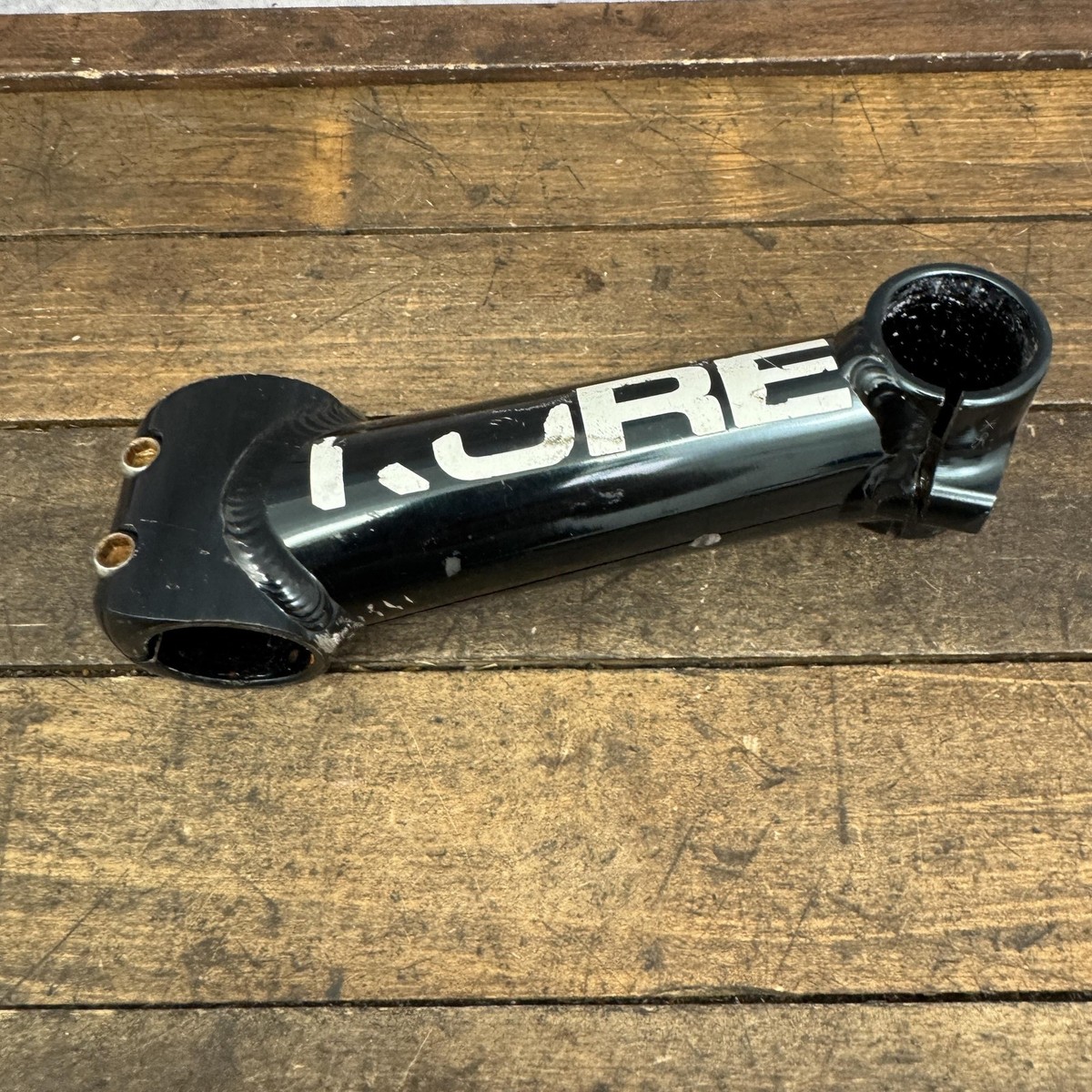 Vintage KORE Bike Stem 1 1/8 Threadless 95mm 25.4 Clamp Black