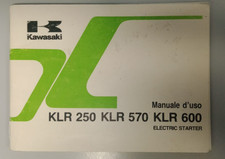 Uso e manutenzione KLR 250/570/600