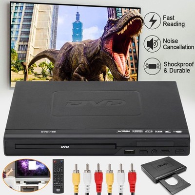 CD DVD Player 15W DVD Spieler TV Player DVD/CD/VCD USB/AV Anschluss Videoplayer