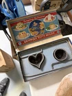 Griswold Patty Irons Molds Cast Iron Set No.2 Deep Style Antique Erie, PA W/Box