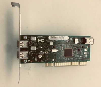 Hp ieee 1394 firewire adapterrev aa, 3 ports, pci