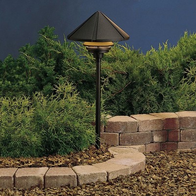 Kichler 15211BKT 11.5'' Path & Spread in Textured Black Operating Voltage: 9-15