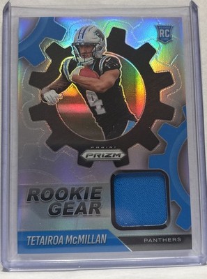 2025 Panini Prizm - Rookie Gear Tetairoa McMillan #RGR-TMC (MEM, RC)