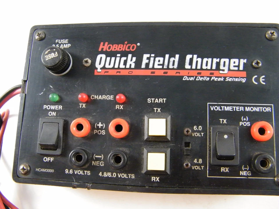 HOBBICO ~ QUICK FIELD CHARGER PRO SERIES ~ HCAM3000 DUAL DELTA PEAK SENSING - Image 2 of 4