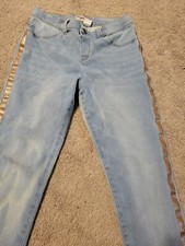 Used OshKosh B'Gosh Jeans Size 14 Adjustable Straps C 