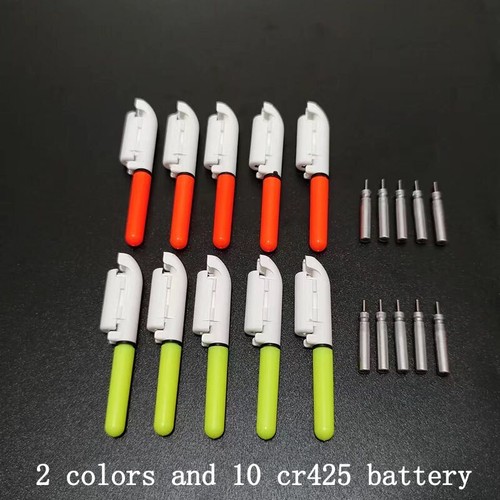 10pcs/lot NightFishing Electronic Light Stick Clip on Fishing Rod Tip Waterproof - Picture 20 of 28