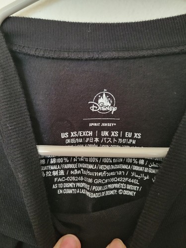 Disneyland Halloween Spirit Jersey Black Orange Mickey size XS - Bild 3 von 7