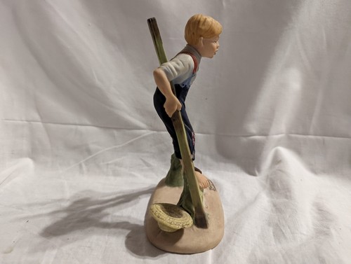 The 12 Norman Rockwell Porcelain Figurines "Boy on Stilts", Danbury Mint - 第 4/7 張圖片