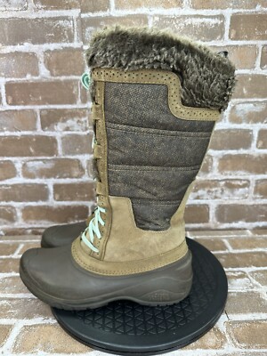 The North Face Shellista II Tall Waterproof Winter Snow Boots Women s Size 8