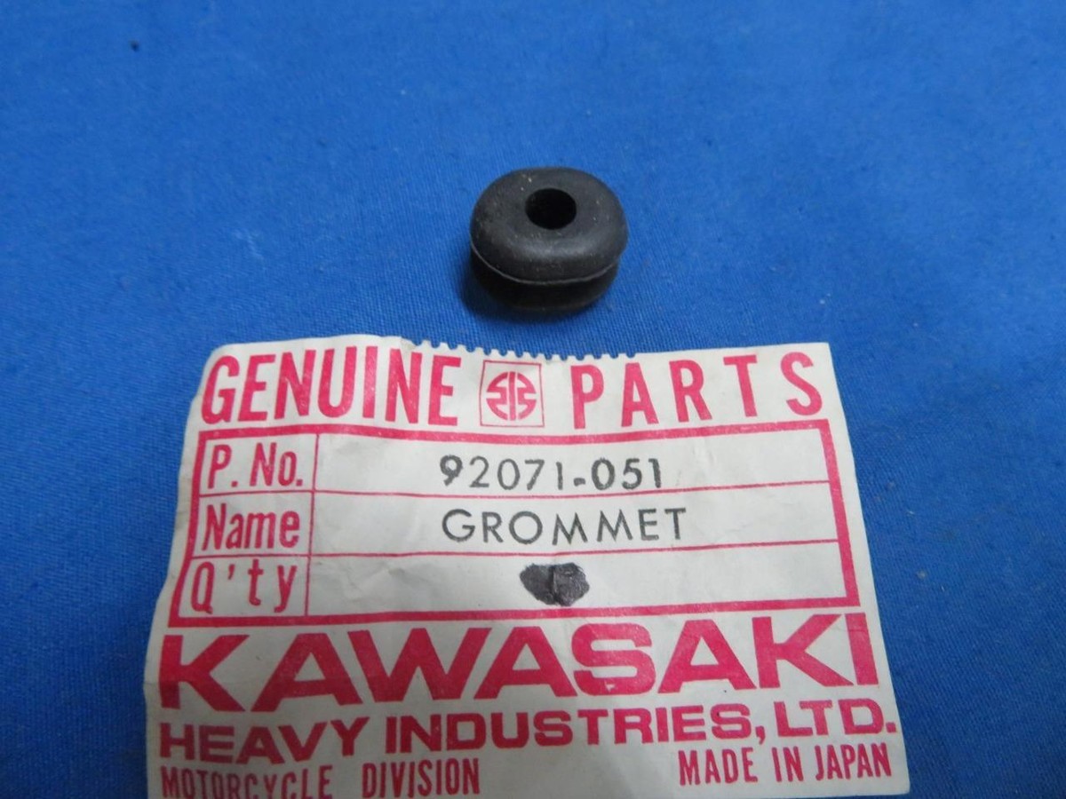 NOS Kawasaki # 92071-051 Crankcase Grommet F8 F81M Bison K915A | eBay
