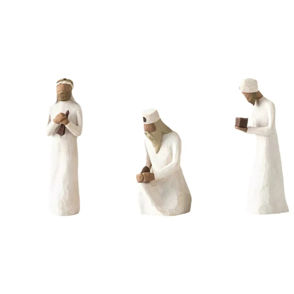 mini version The Three Wisemen Follow a Star to Find the Light of the World 3pcs