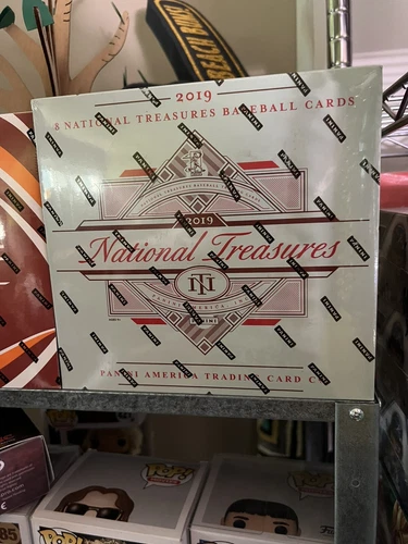 2019 Panini National Treasures MLB Baseball Hobby Box Sealed!