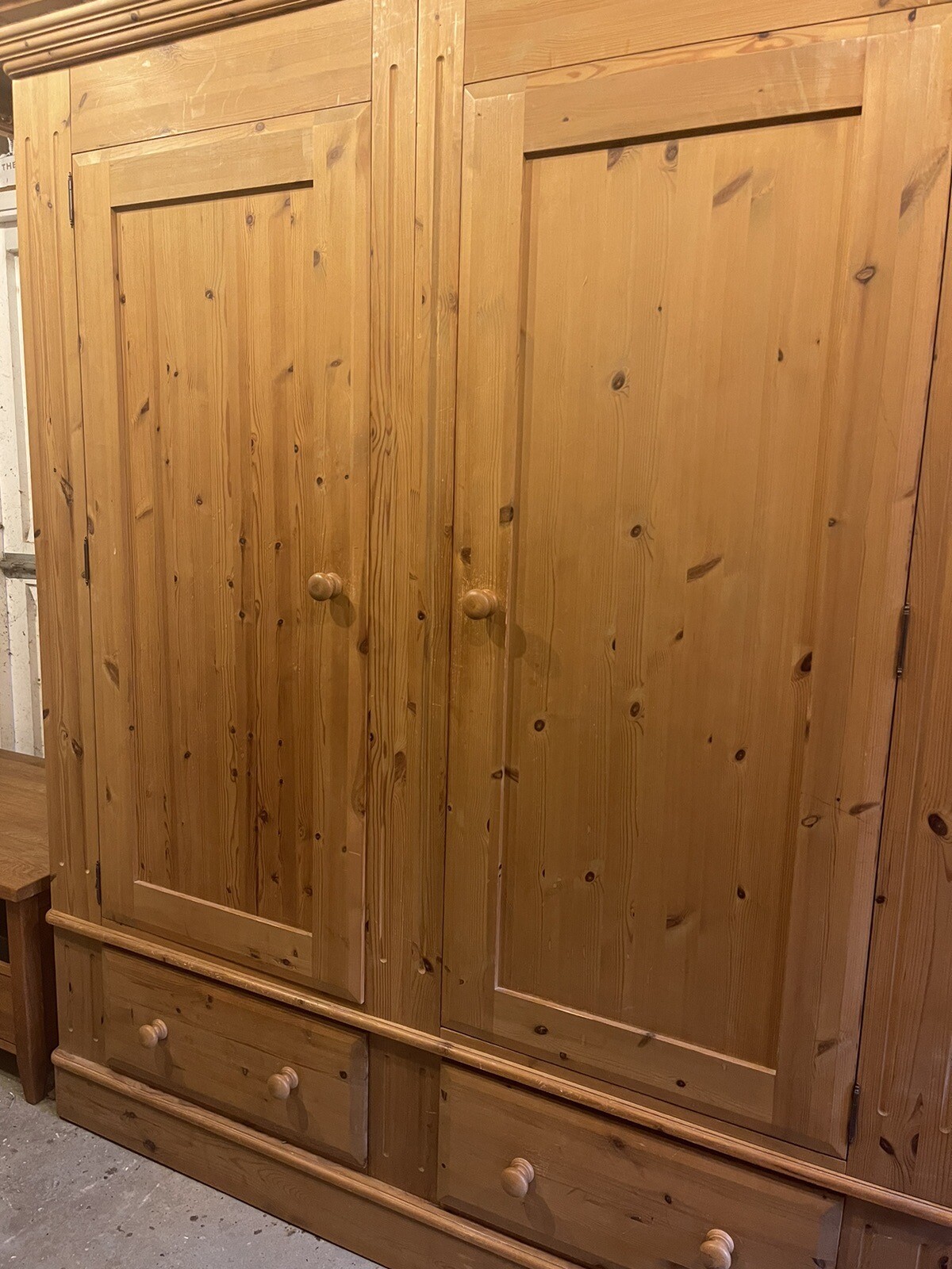 Extra Large Pine wardrobe eBay