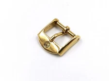 New Unisex 12mm Gift Idea Gold Rolled Steel Buckle Watches