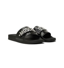 moschino sandals men-size 10 44 COLOR BLACK NEW