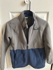 Boys LL Bean Fleece Sweater M 10/12