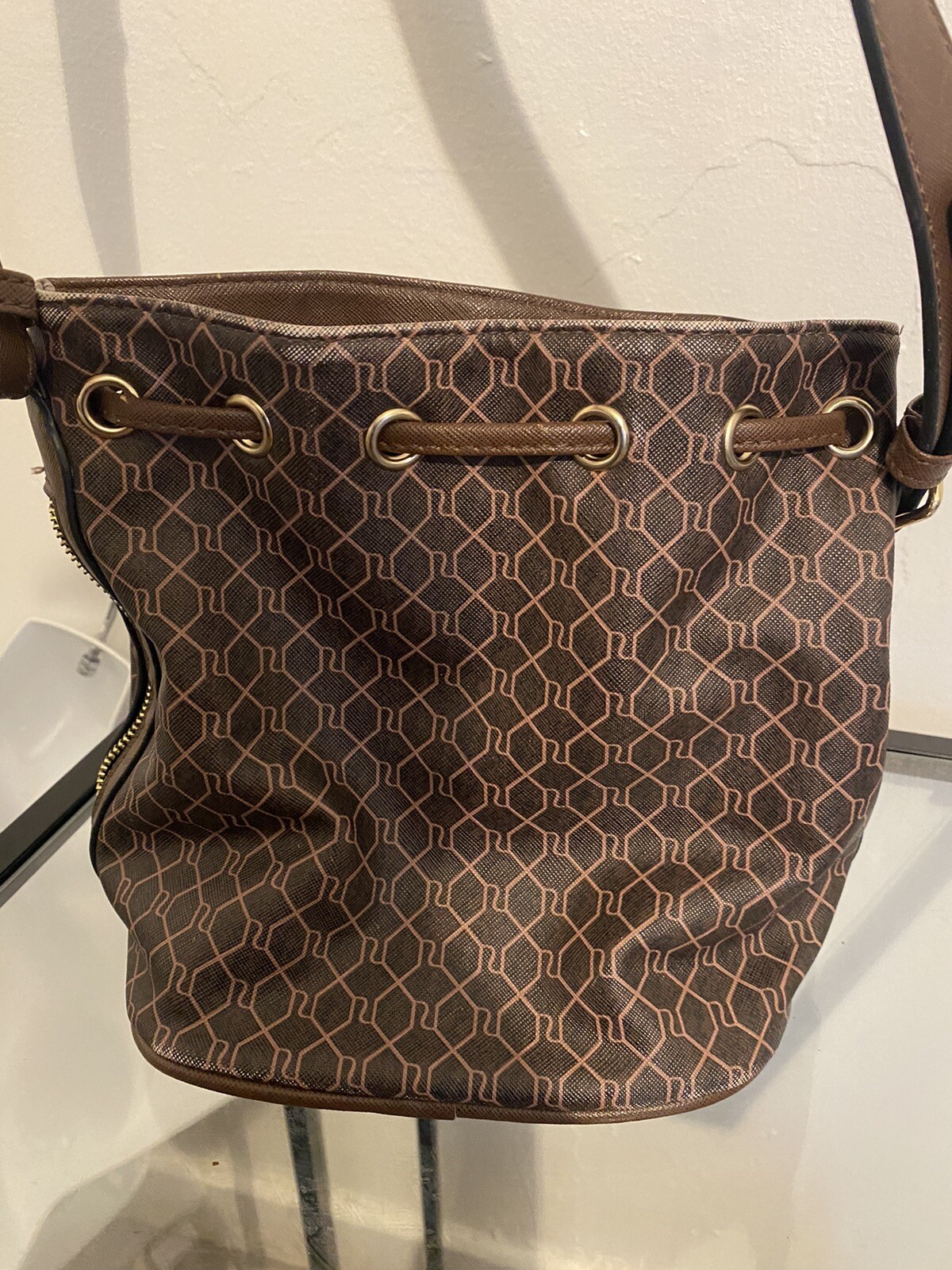 😍 River Island Cross Body Bag Brown Women eBay