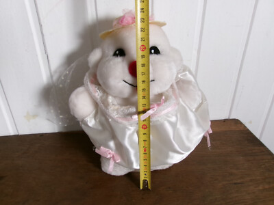 Peluche Bouli le bonhomme de neige 21 cm - jouets rétro jeux de société figurines et objets vintage