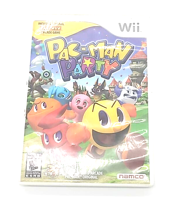 Wii Pac-Man Party Pac-Man Original Game Included Free Shipping